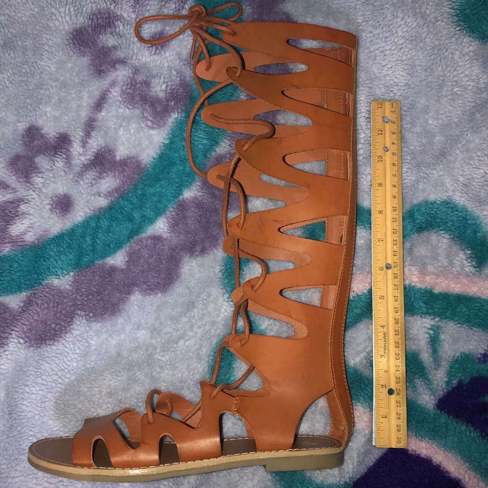 Brown Gladiator Sandals